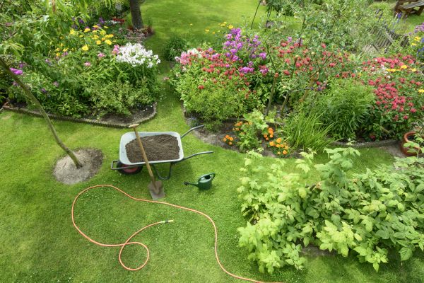 Flower Bed Construction in Terre Haute