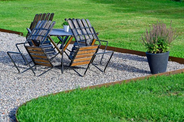 Metal Edging Installation in Terre Haute
