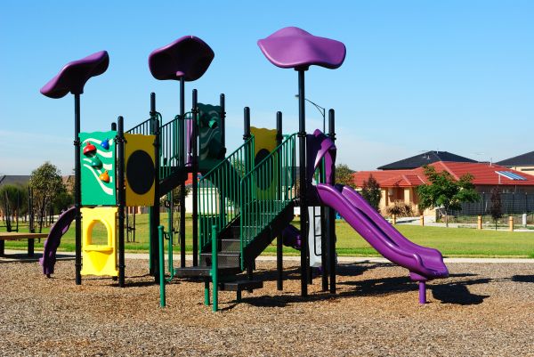 Playground Mulch Removal in Terre Haute