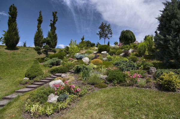 Steep Terrain Landscaping in Terre Haute