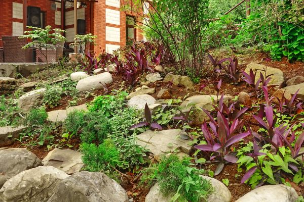 Rock Garden Landscaping in Terre Haute