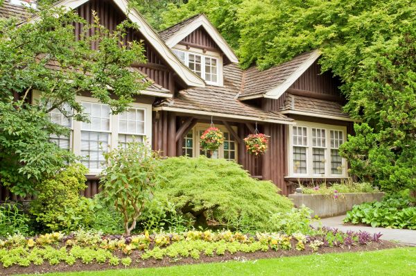 Log Home Landscaping in Terre Haute